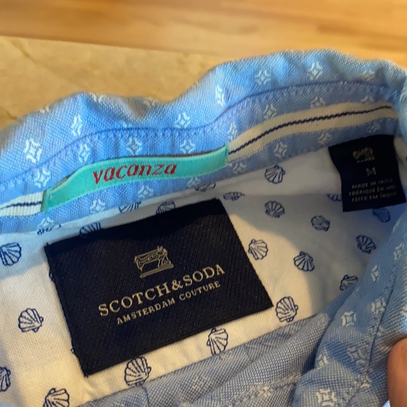 Scotch and Soda patterned button down - Picture 2 of 3